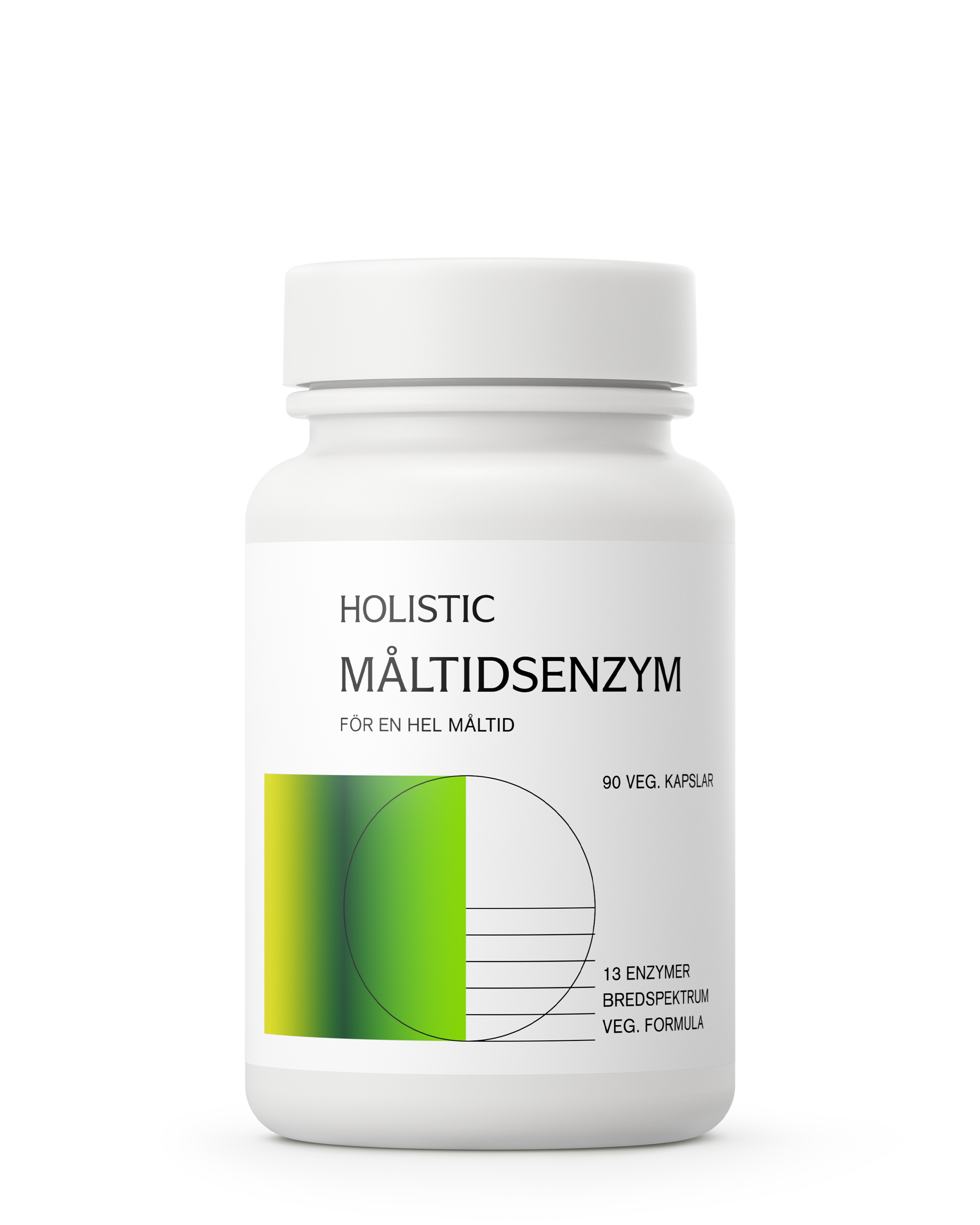 Holistic Måltidsenzym, 90 kapslar