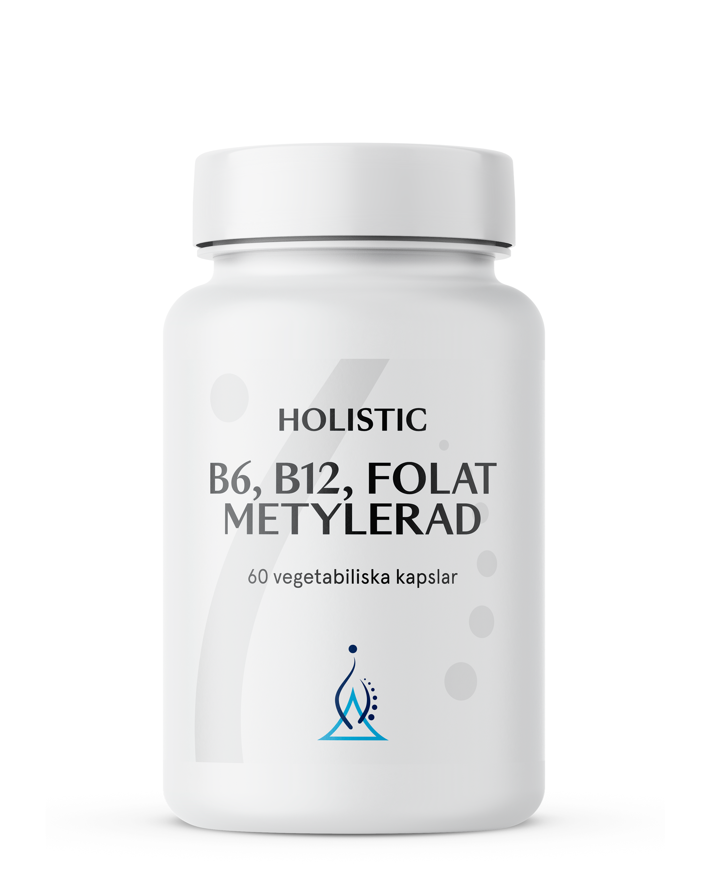 Holistic B6 B12 Folat metylerad, 60 kapslar