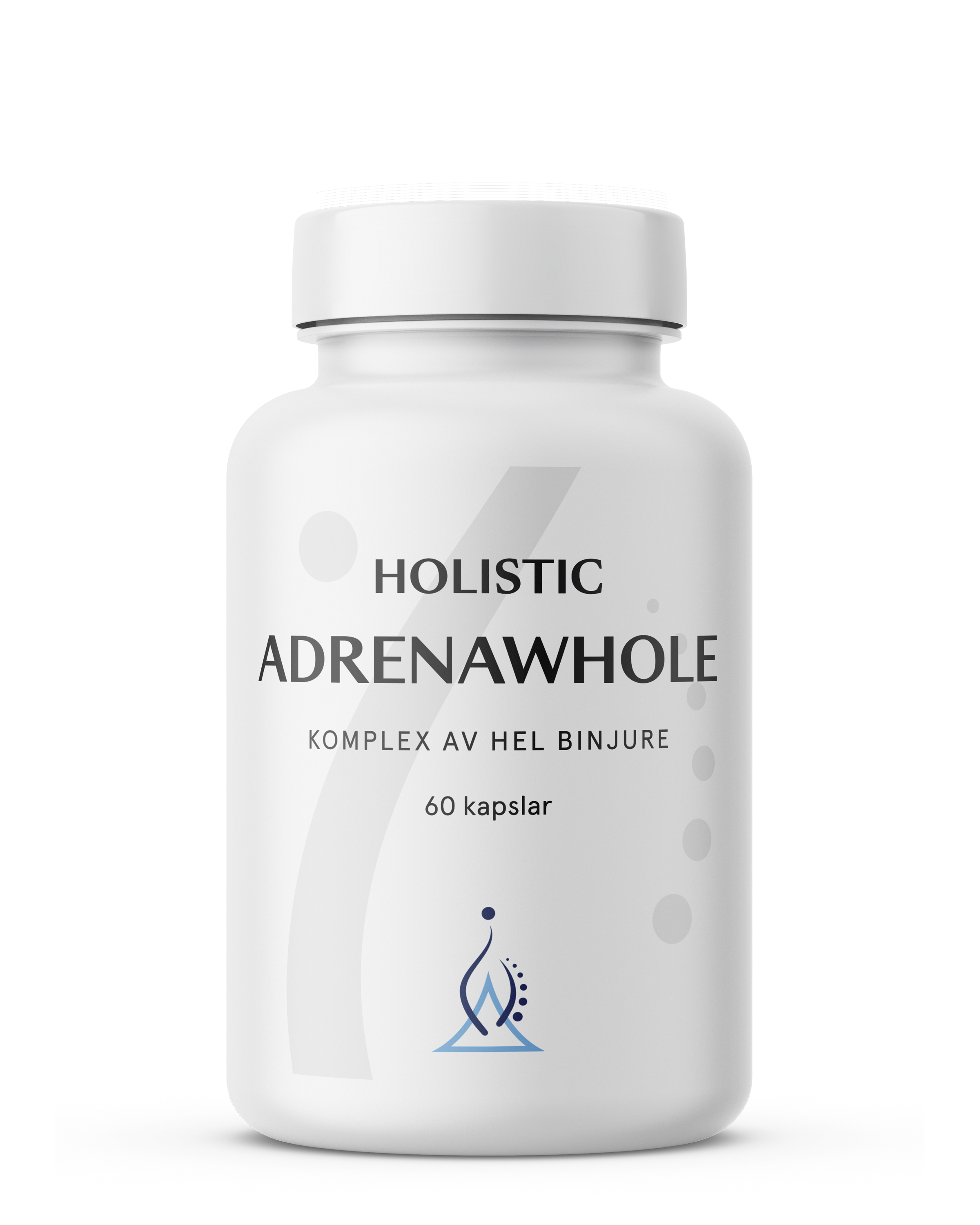 Holistic Adrenawhole 200 mg, 60 kapslar