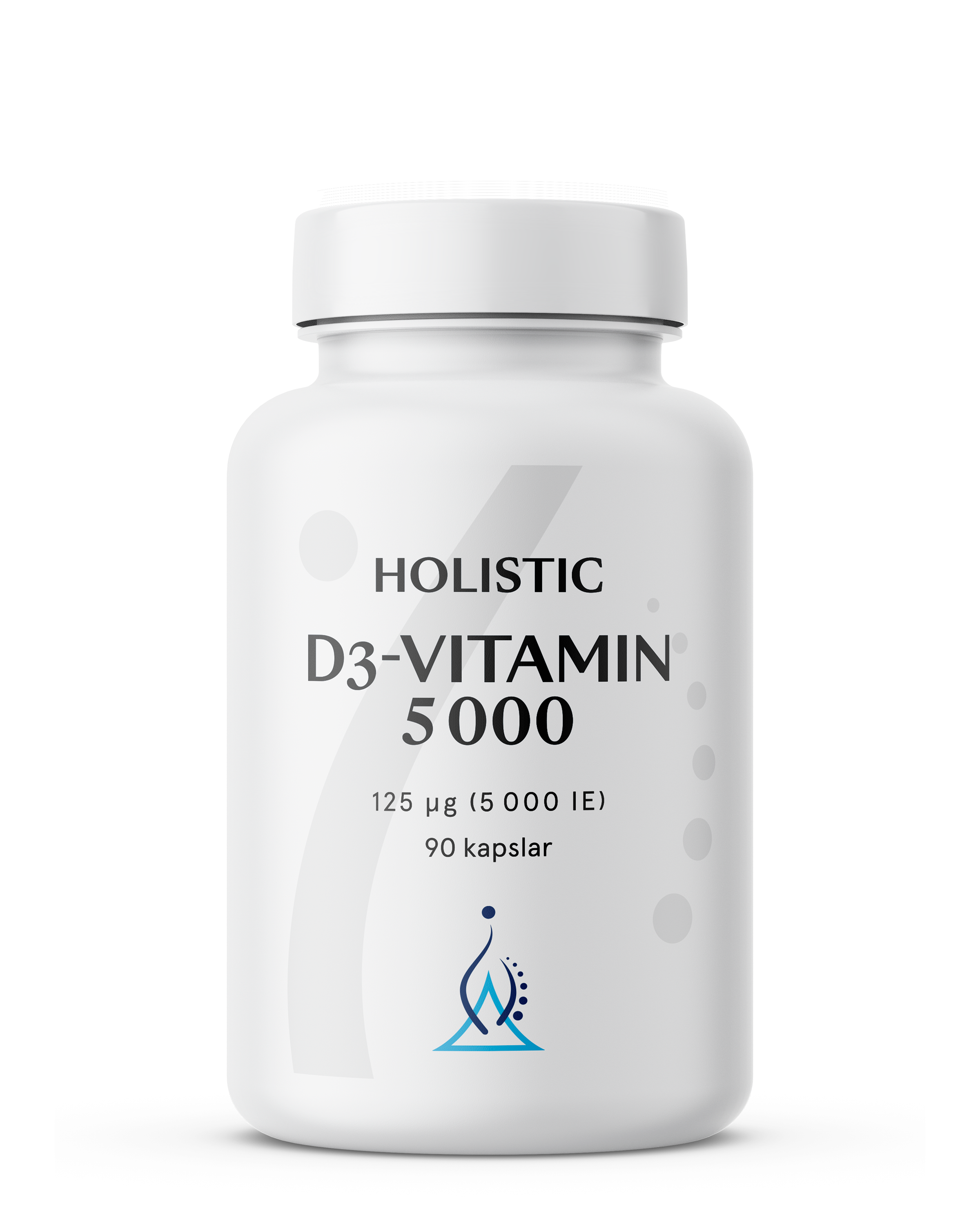 Holistic D3-vitamin 5000, 90 kapslar
