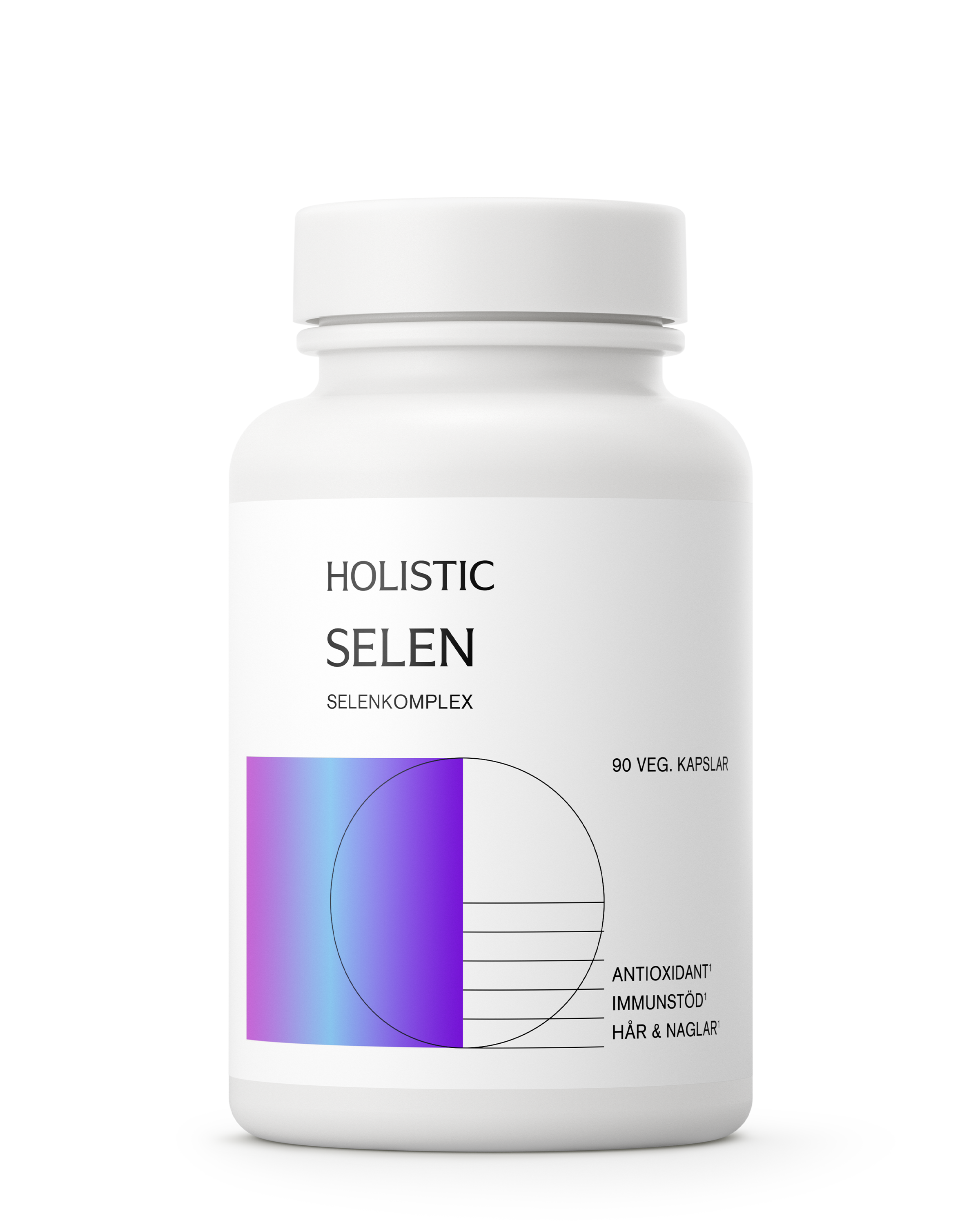 Holistic Selen, 90 kapslar