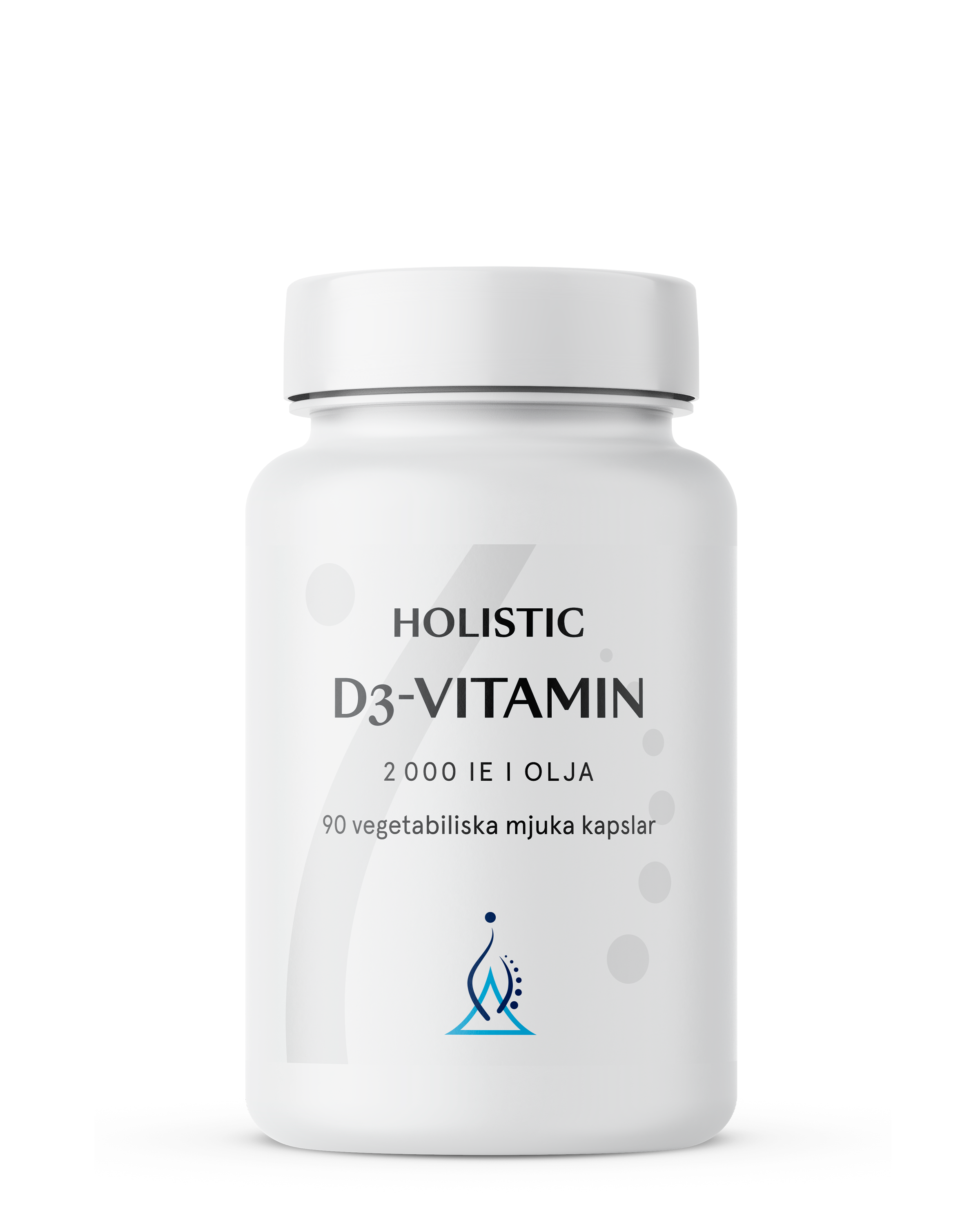 Holistic D3-vitamin i olja, 90 kapslar