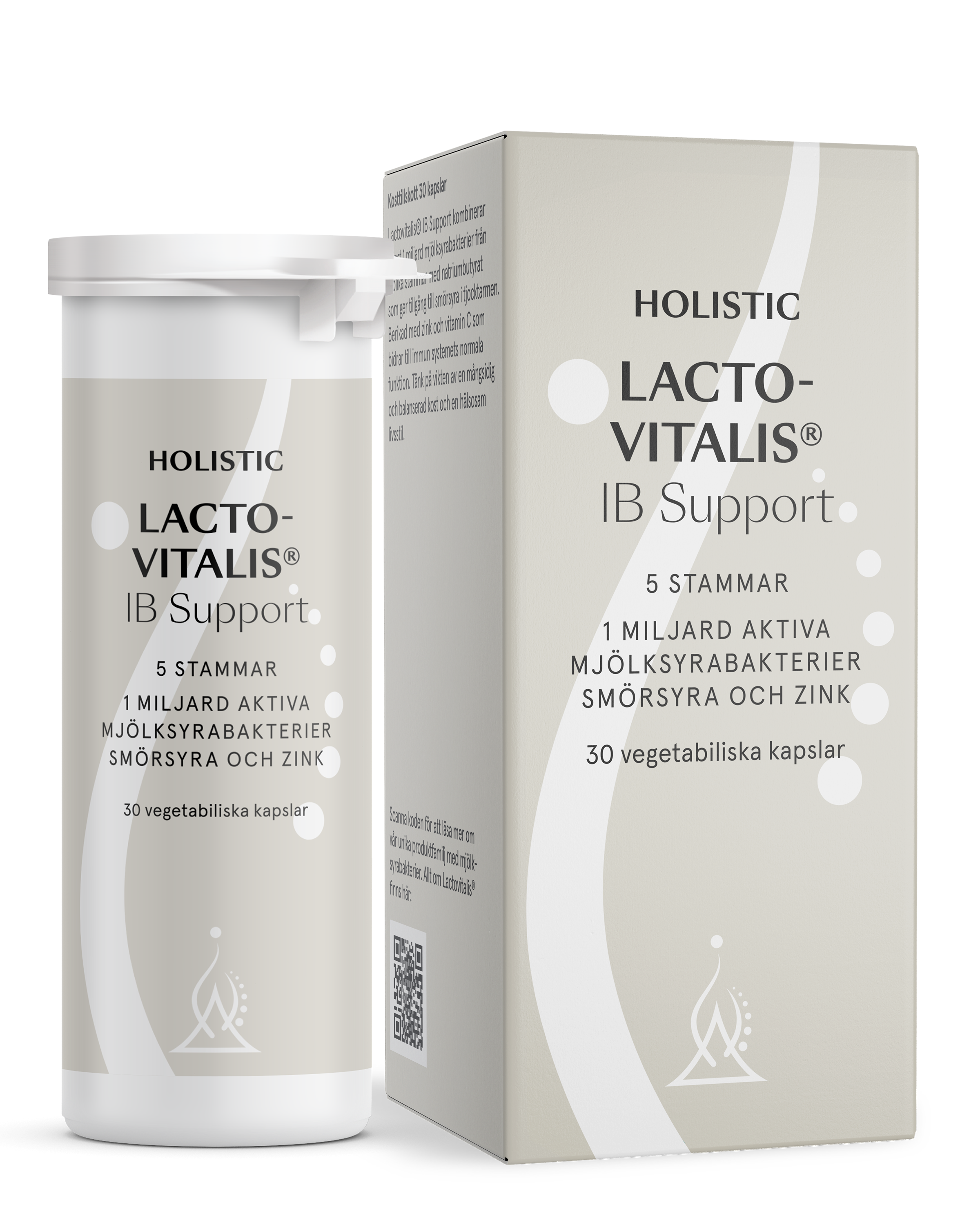 Holistic Lactovitalis® IB Support, 30 kapslar