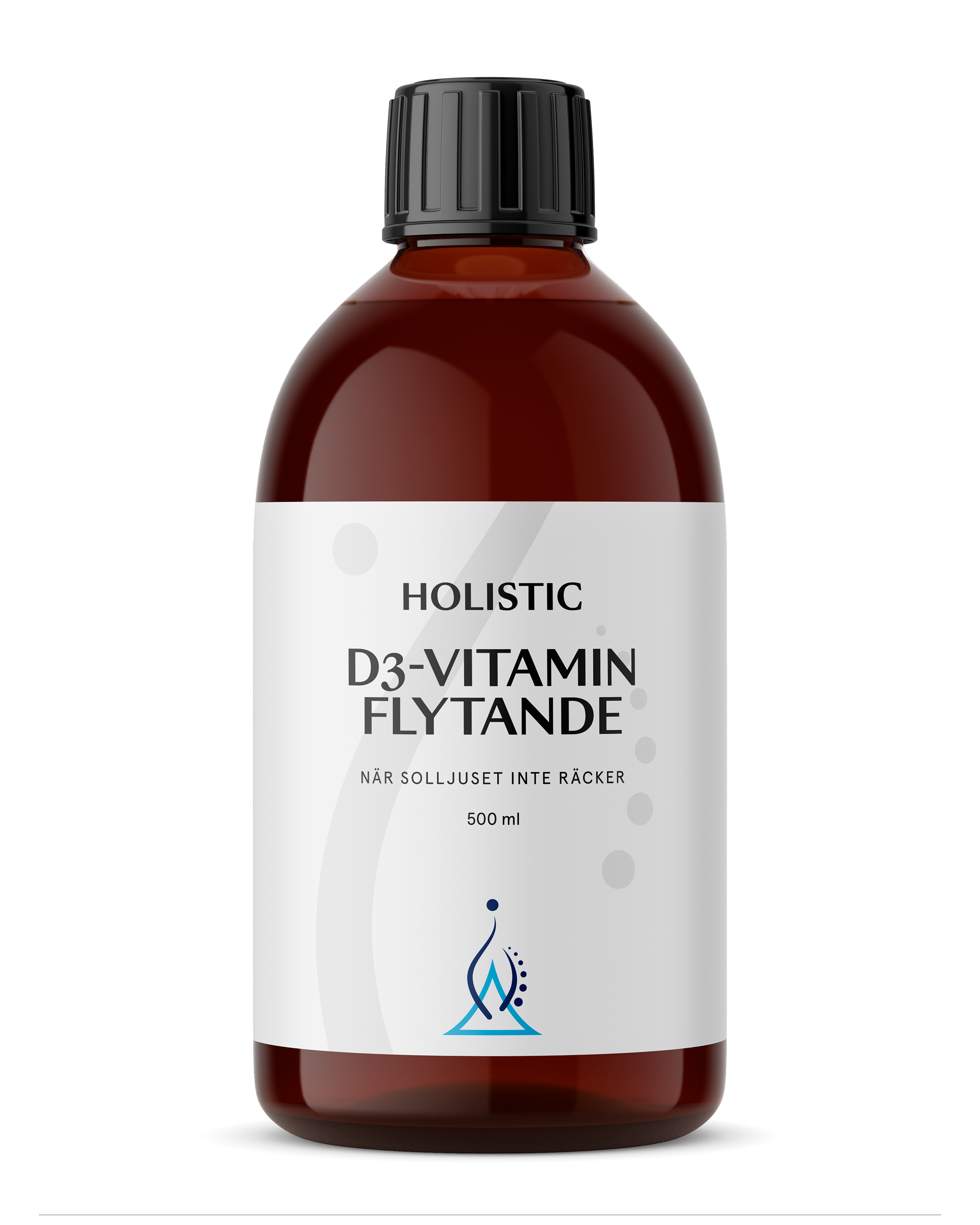 Holistic D3-vitamin flytande, 500 ml