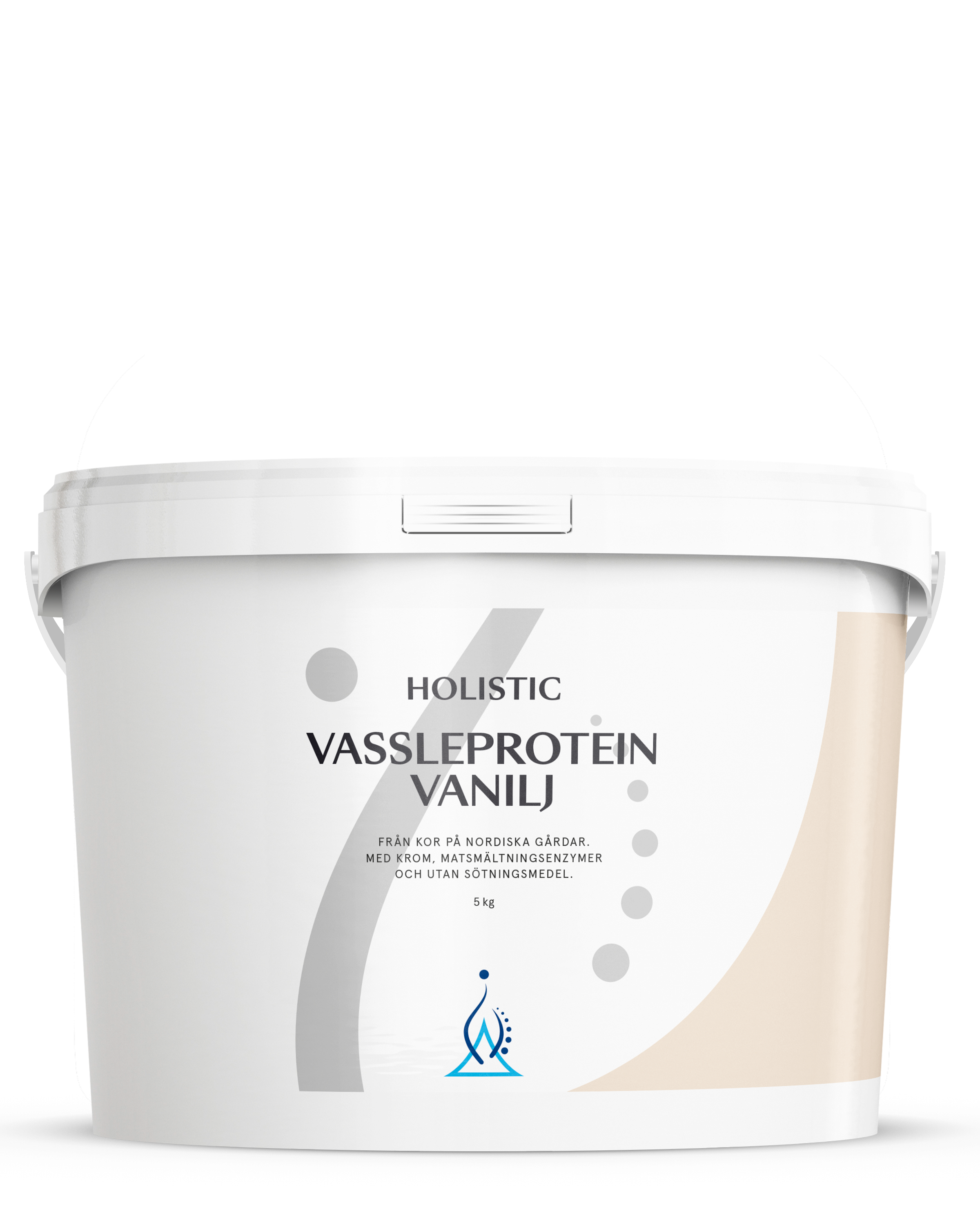 Holistic Vassleprotein vanilj, 5 kg
