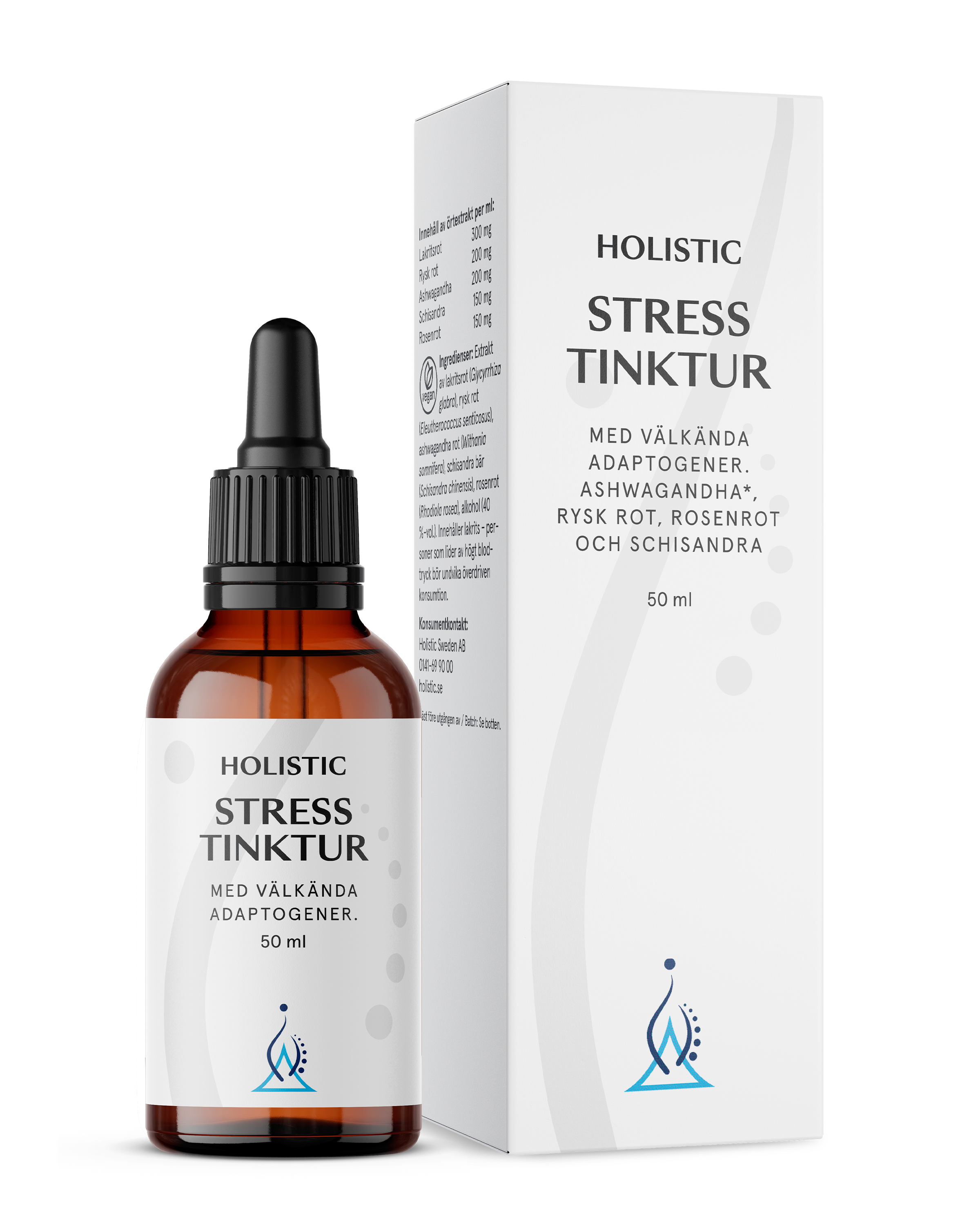 Holistic Stress tinktur, 50 ml