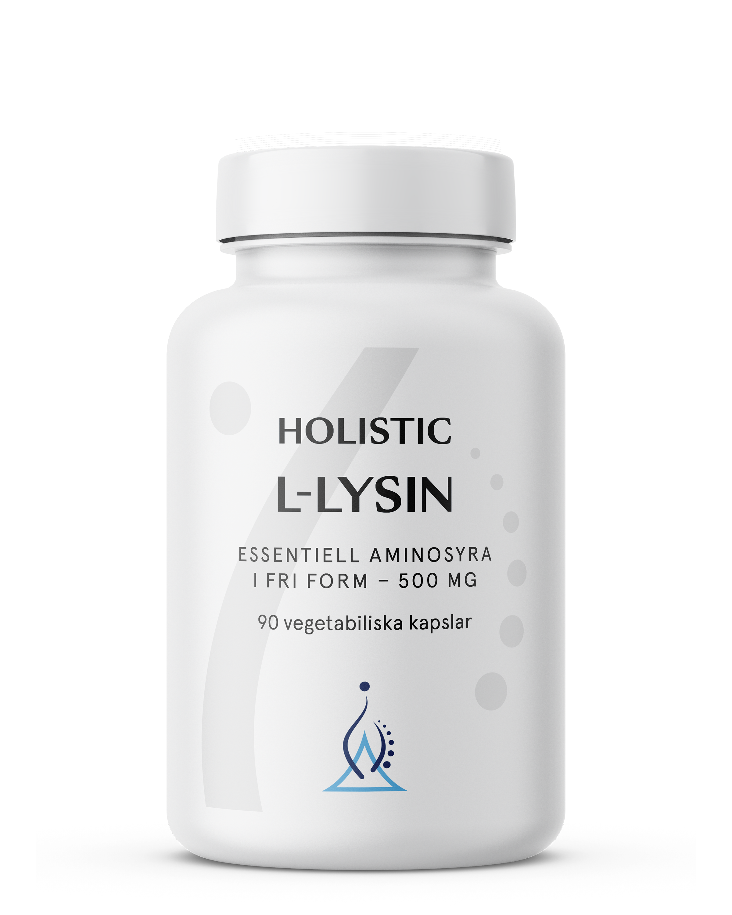 Holistic L-lysin 500 mg, 90 kapslar
