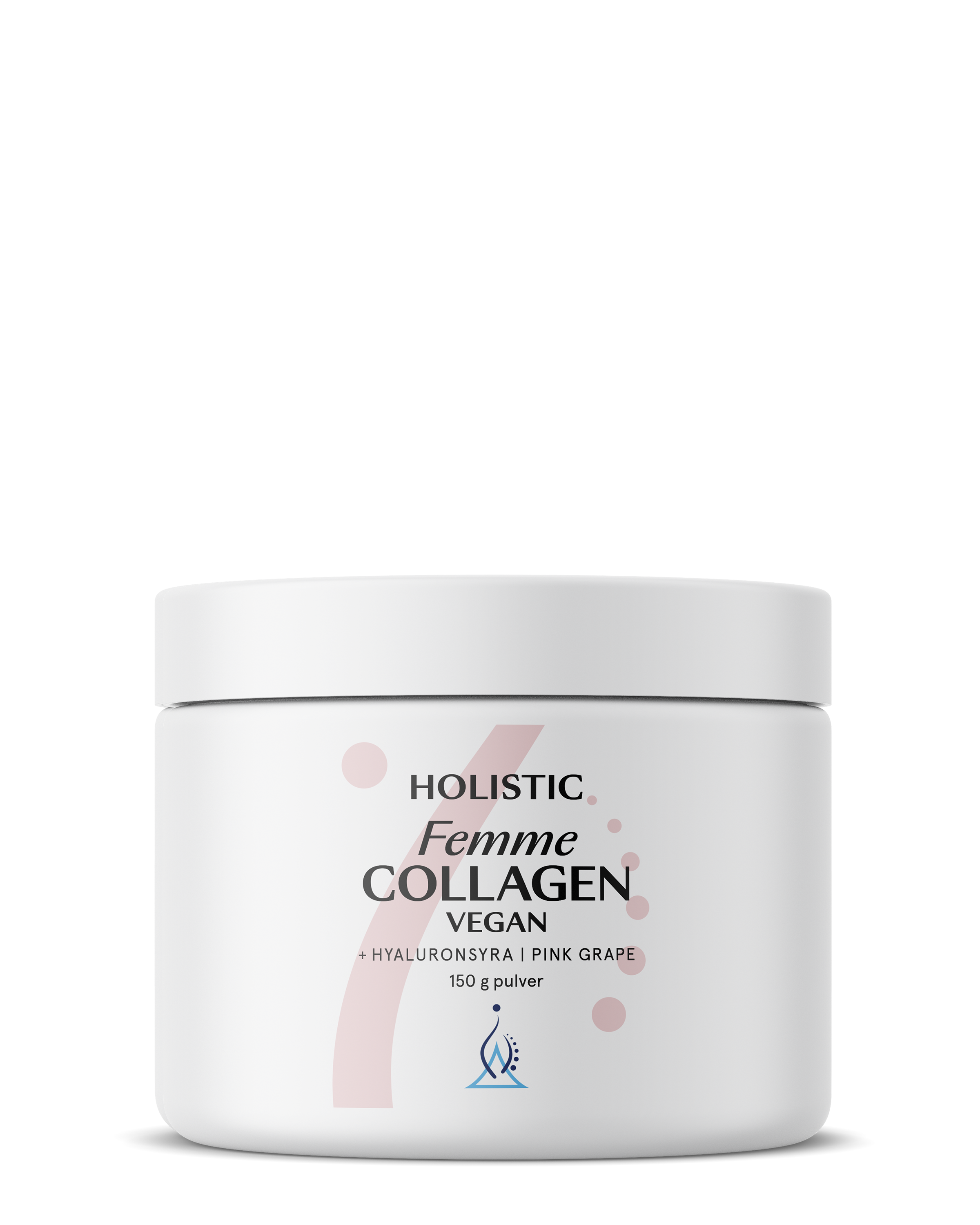 Holistic Femme Collagen vegan + hyaluronsyra, 150 g