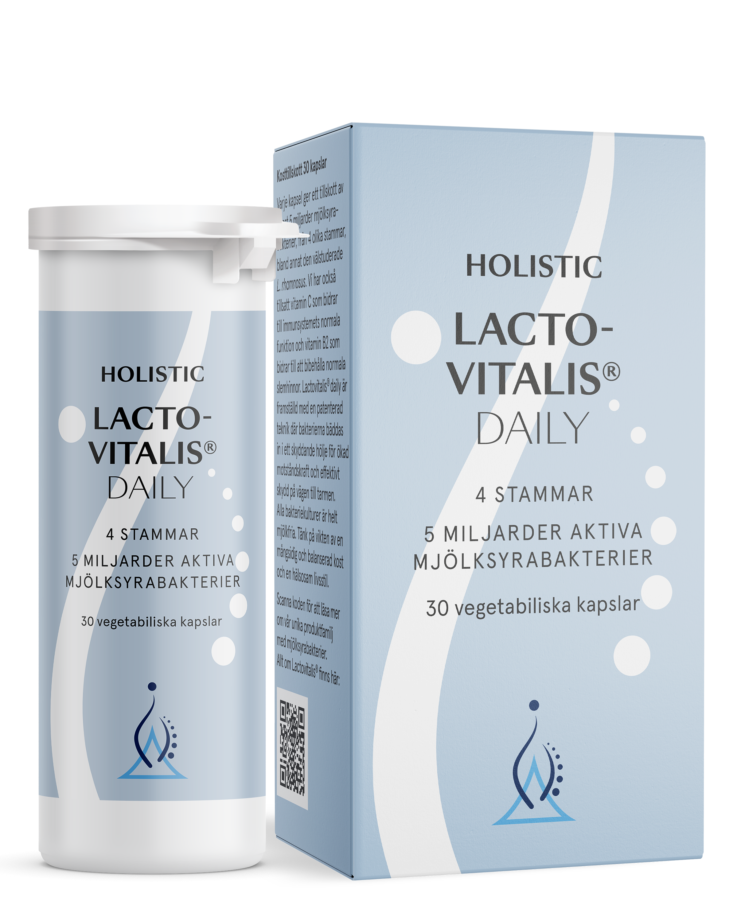 Holistic Lactovitalis® daily, 30 kapslar
