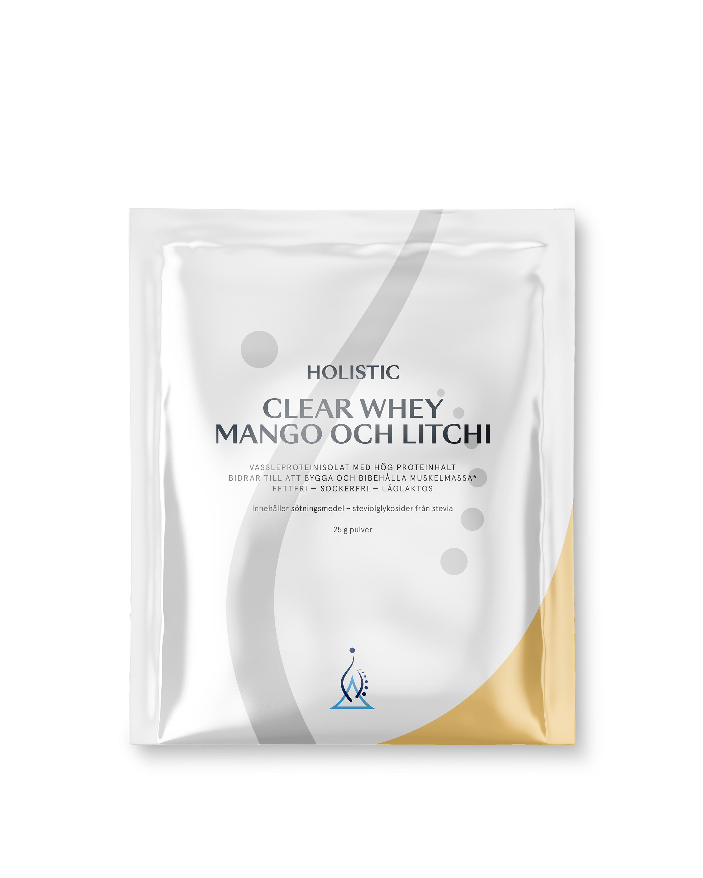 Holistic Clear Whey mango och litchi, 25g x 10 pack