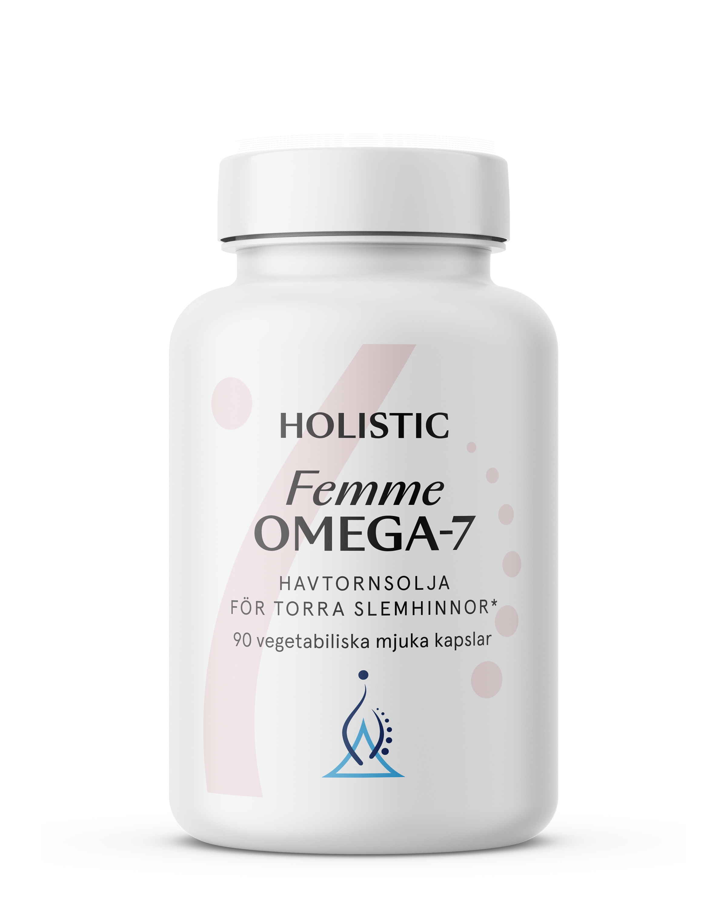 Holistic Femme Omega-7 havtornsolja, 90 kapslar