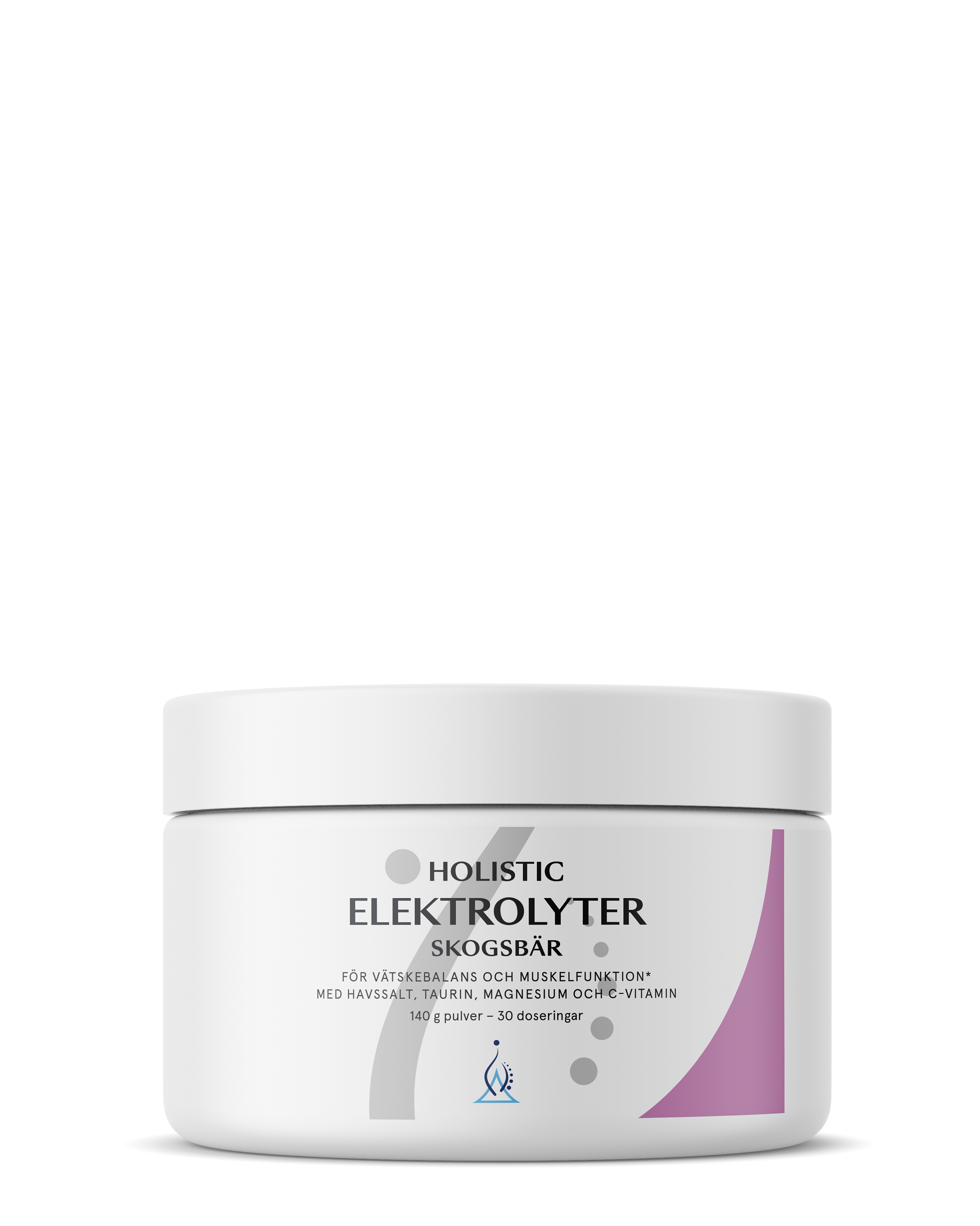 Holistic Elektrolyter skogsbär, 140 g