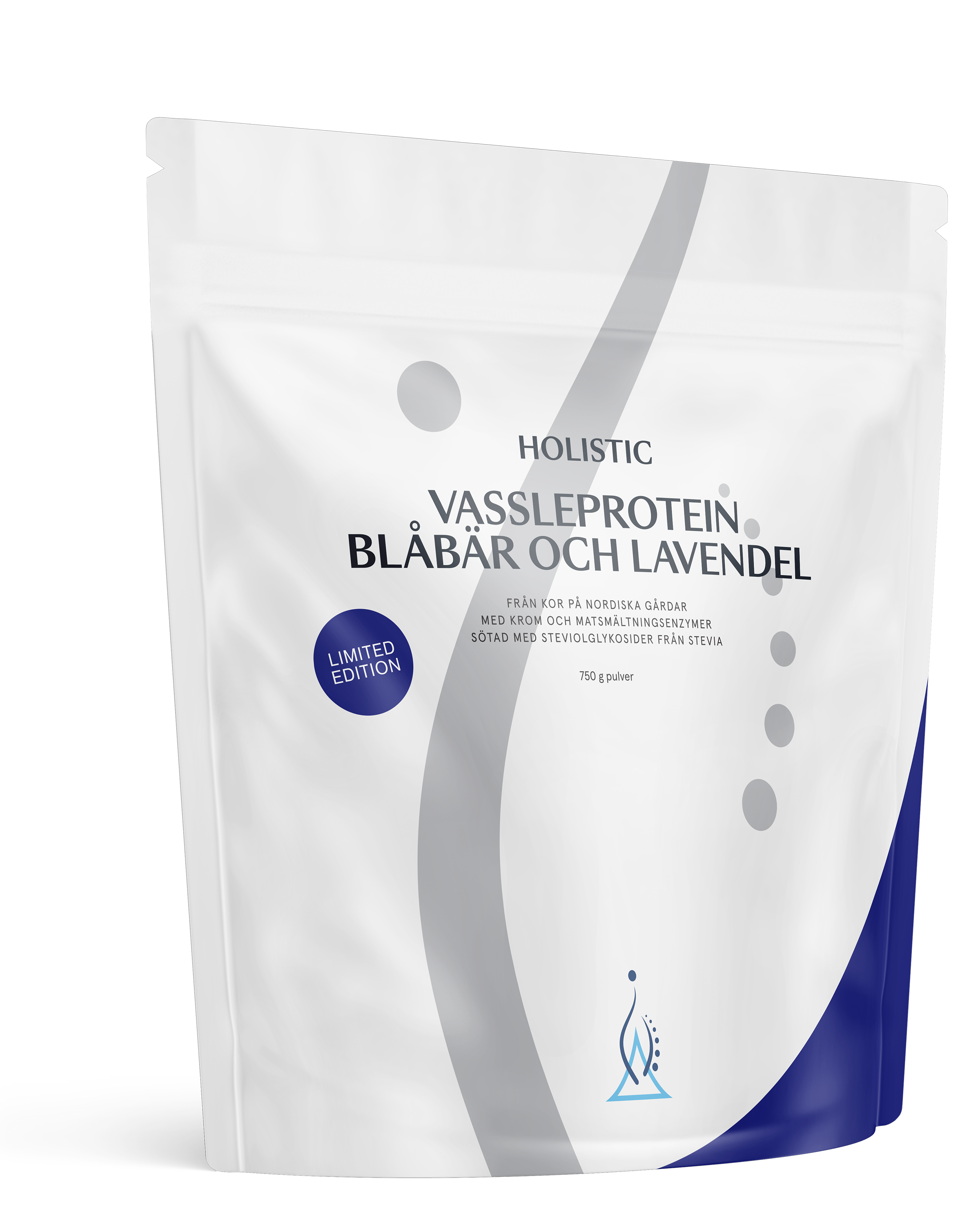 Holistic Vassleprotein blåbär och lavendel, 750 g